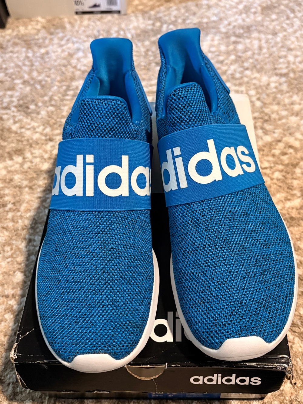 adidas Blue Slip-On Athletic Shorts